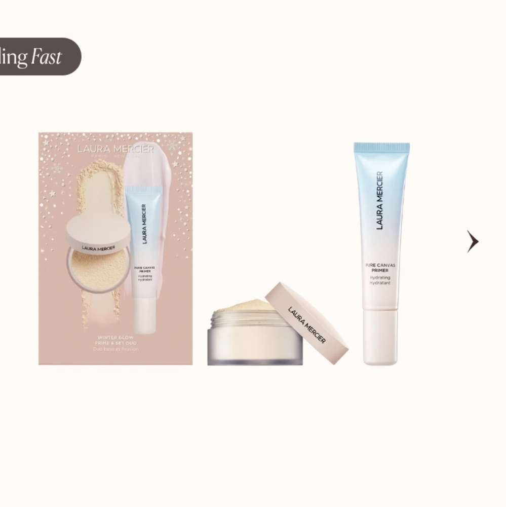 SOLD Laura Mercier Winter Glow Primer Set - Picture 2 of 8